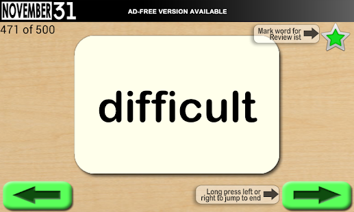 Fry Words 2 (Free) - náhled