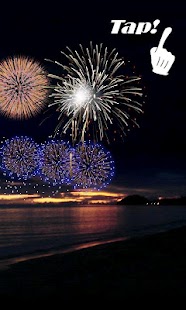 Android application 1st Fireworks screenshot