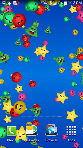 Smileys Christmas Wallpaper