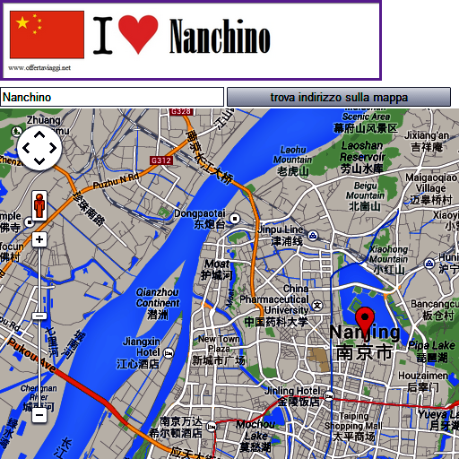 Nanchino map