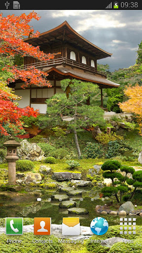 Autumn Zen Garden wallpaper