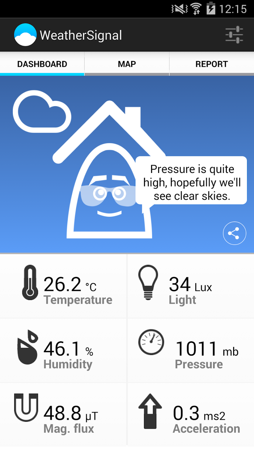 WeatherSignal Screen 2