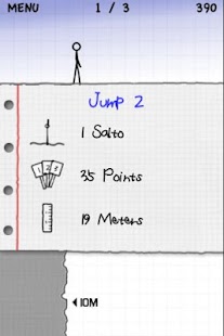 Stickman Cliff Diving