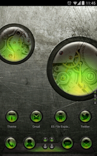 Next Launcher Theme SteampunkG - screenshot thumbnail