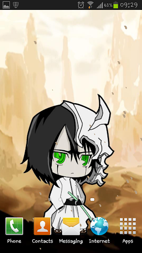 Bleach Chibi Ulquiorra LWP