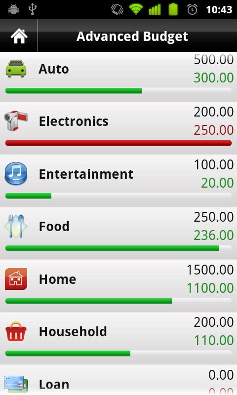XpenseApp Screen 3