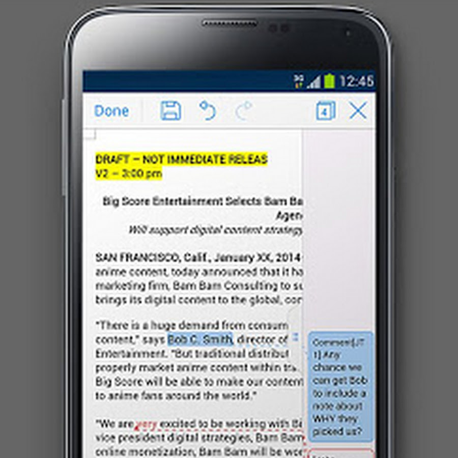 Ứng dụng văn phòng (WPS Office) Cho Android