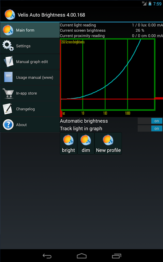 Velis Auto Brightness Android Apps on Google Play