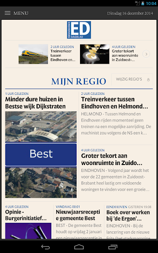 Eindhovens Dagblad voor Tablet