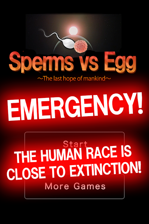 Android application Sperms vs Egg screenshort