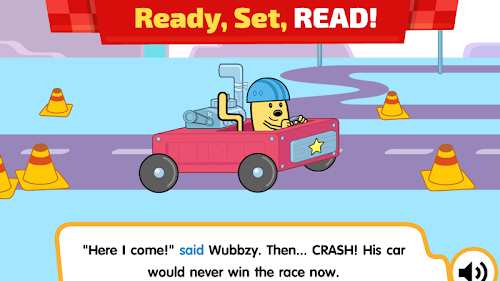 Android application Wubbzy’s Racecar screenshort