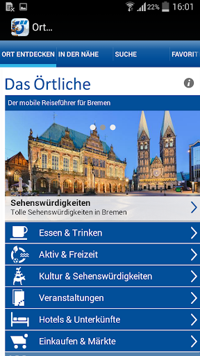 Bremen-App von Das Örtliche