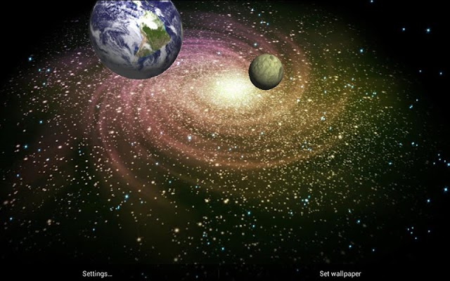 Wallpaper 3d Galaxy