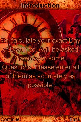 Day of Death Screen 2