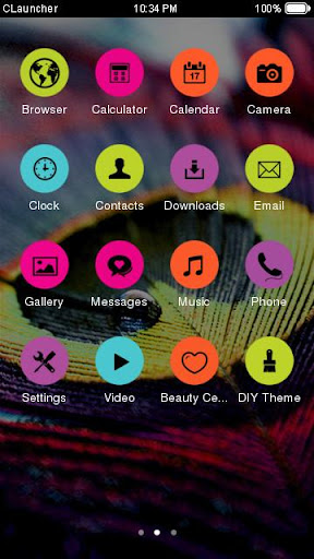 【免費攝影App】Color Feathers CLauncher Theme-APP點子