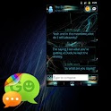 GO SMS Fractal  theme logo