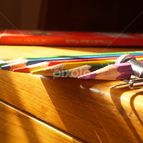 Colour Pencils by Anindya Saha - Novices Only Objects & Still Life