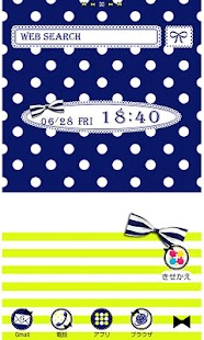 Download Cutie lime for[+]HOMEきせかえテーマ APK