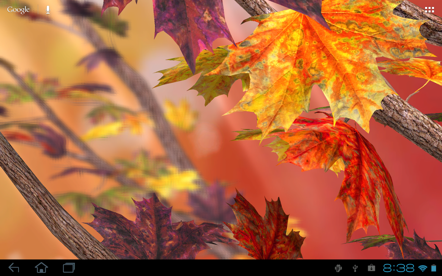 Autumn Tree Live Wallpaper - screenshot