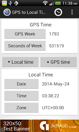 GPS Local Time Converter