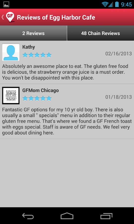 Find Me Gluten Free - Android Apps on Google Play
