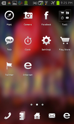 Time Square GO launcher theme