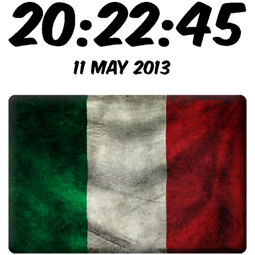 Italy Digital Clock LOGO-APP點子