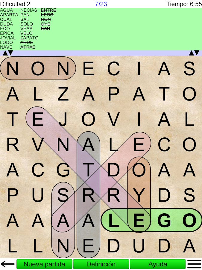 Sopa de Letras Aplicaciones de Android en Google Play