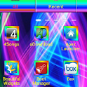 Rainbow Go Launcher Theme logo