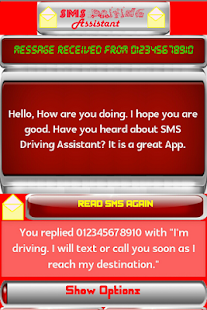 Free Download SMS Driving Assistant APK for Android