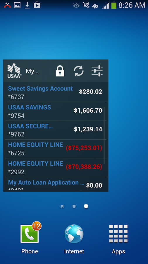 Usaa Car Loan >> USAA Mobile - screenshot Usaa Car Loan >> USAA Mobile - screenshot