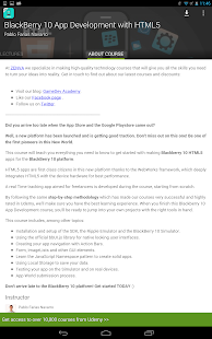 BlackBerry App Development - screenshot thumbnail