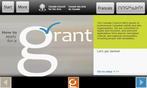 Canada Council Arts: Grants