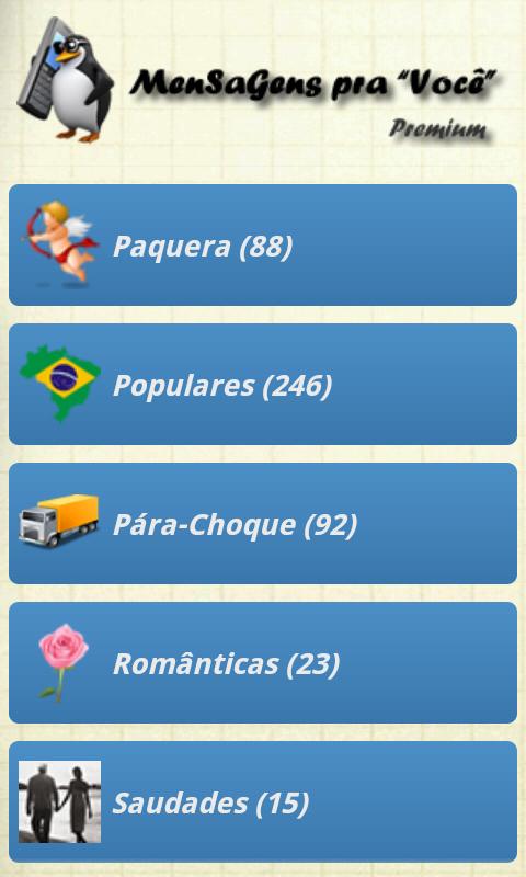 MenSaGens Pra Você Premium Screen 2