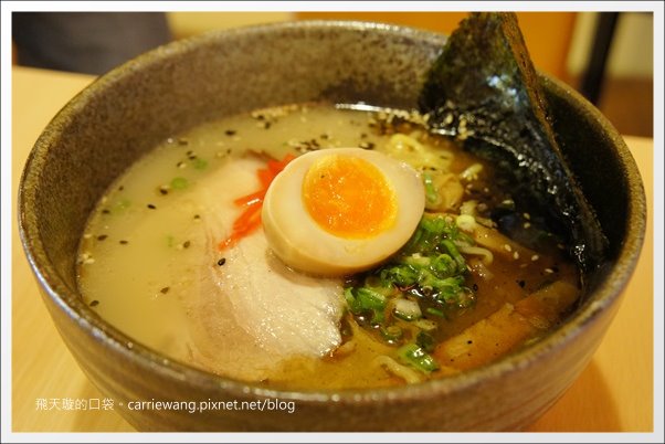 【台中日式拉麵】一騎拉麵@台中店。來自北海道札幌的人氣拉麵店