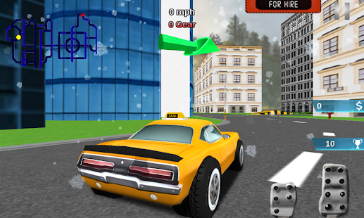 3D Santa Taxi Drive Screenshots 15