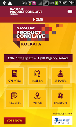 【免費商業App】Nasscom Conclave Kolkata-APP點子