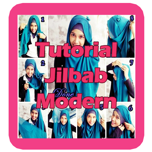 Tutorial Jilbab Modern LOGO-APP點子