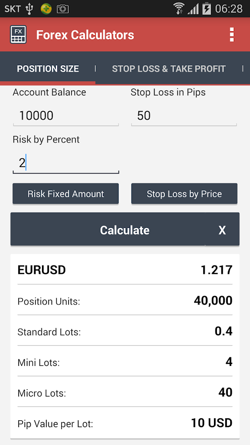1 pip forex equal how much unit