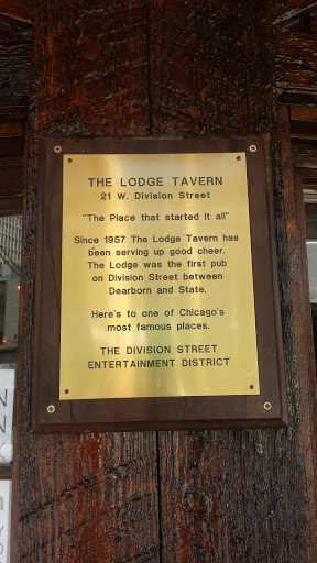 Lodge Tavern Plaque