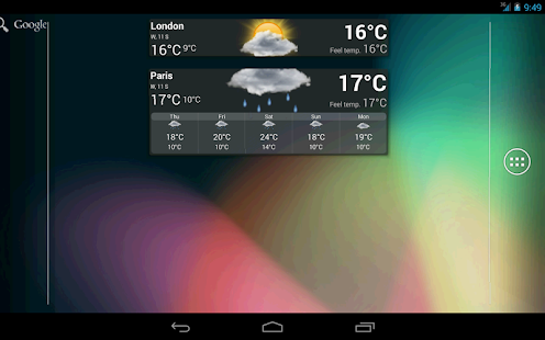 StormWeather Widget PRO Screenshots 12