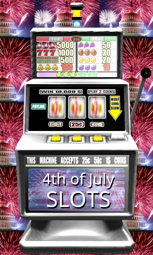 3D 4th of July Slots - Free