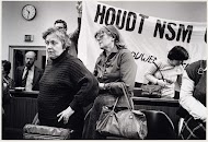 Protest vrouwen NSM werknemers