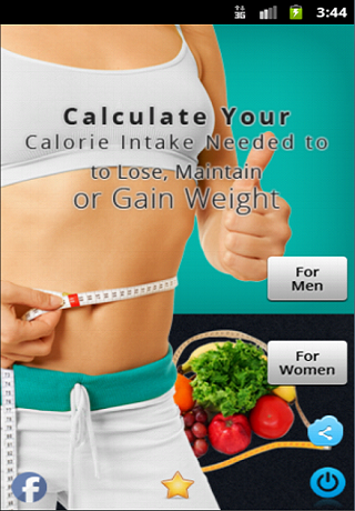 Calorie calculator