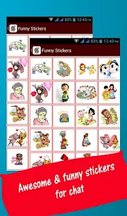  Funny Stickers - 螢幕擷取畫面縮圖  