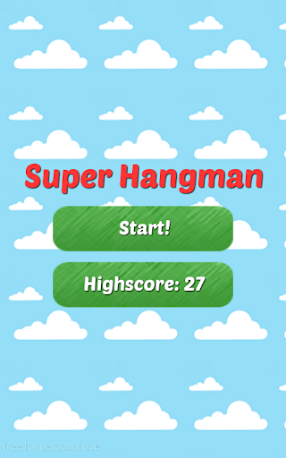 【免費拼字App】Super Hangman-APP點子