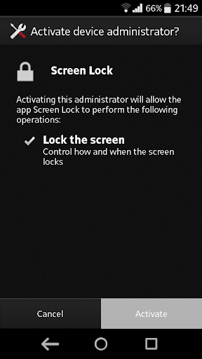 Simple Screen Lock