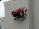 Car in the Wall