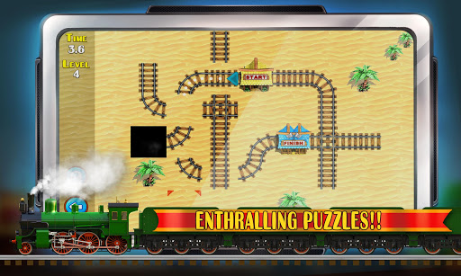 Puzzle Rail Rush