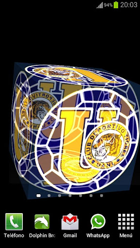 3D Tigres UANL Fondo Animado